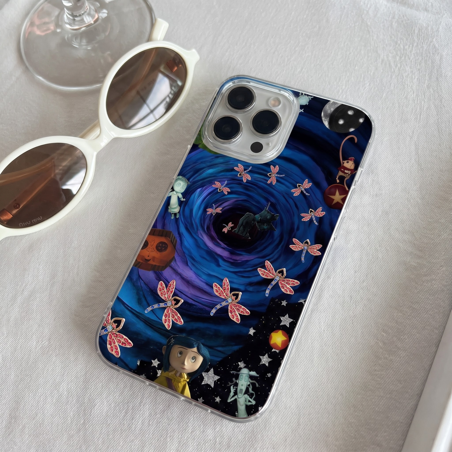 Coraline Dragonfly Portal Phone Case