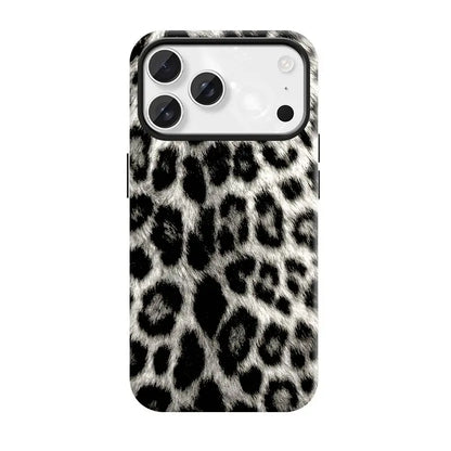 Into The Wild Black Leopard Phone Case
