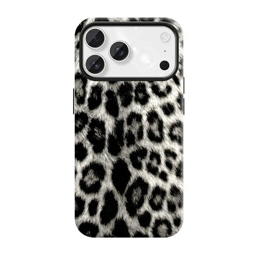 Into The Wild Black Leopard Phone Case