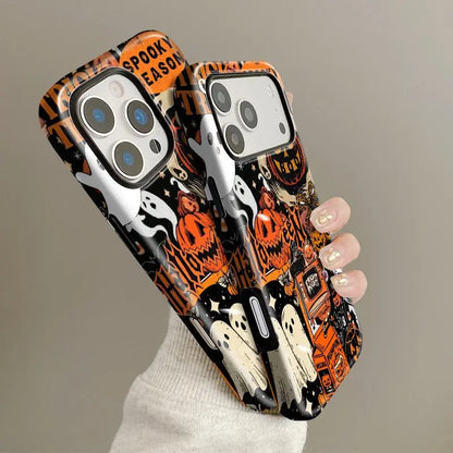 Spooky Halloween Pattern Phone Case