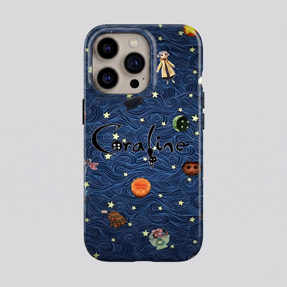 Coraline Starry Night Phone Case