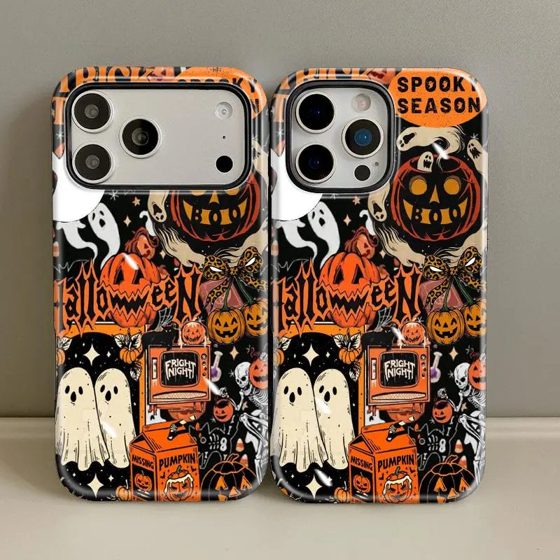 Spooky Halloween Pattern Phone Case