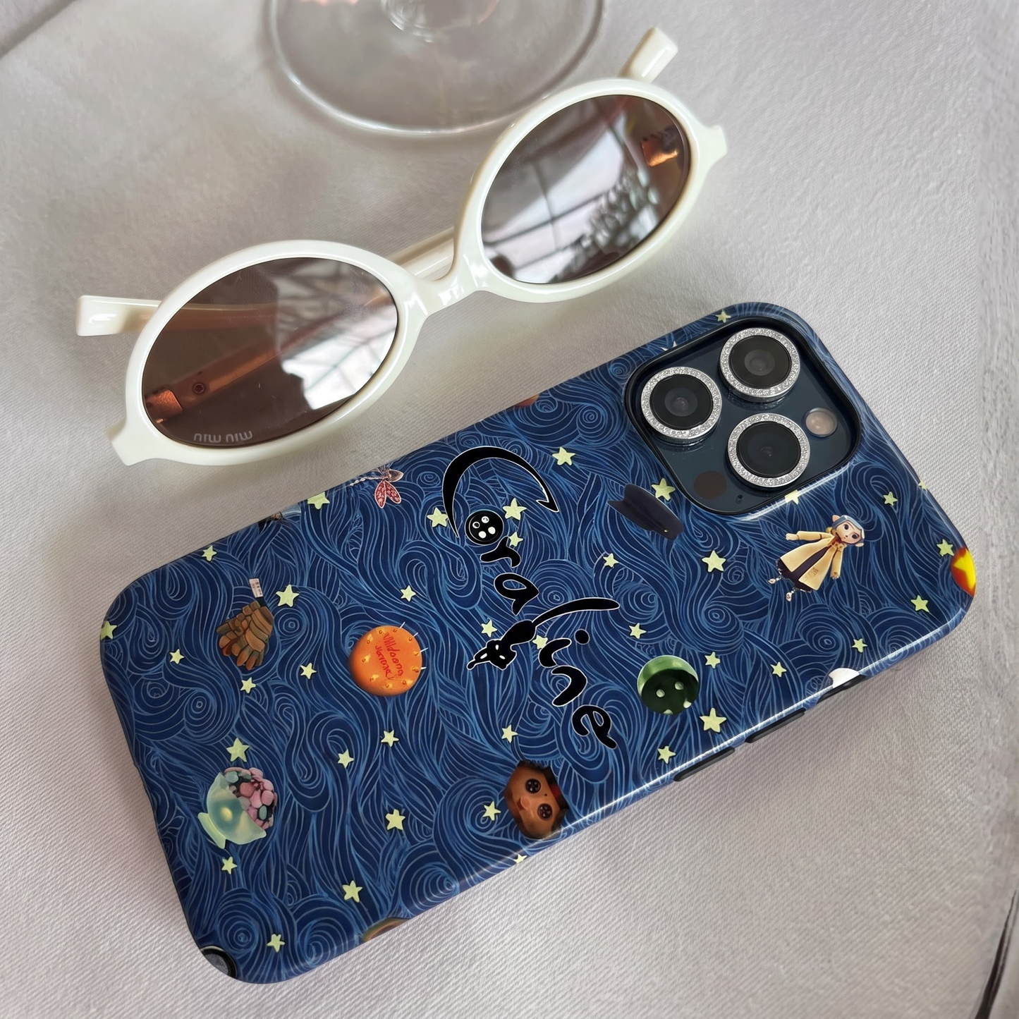Coraline Starry Night Phone Case