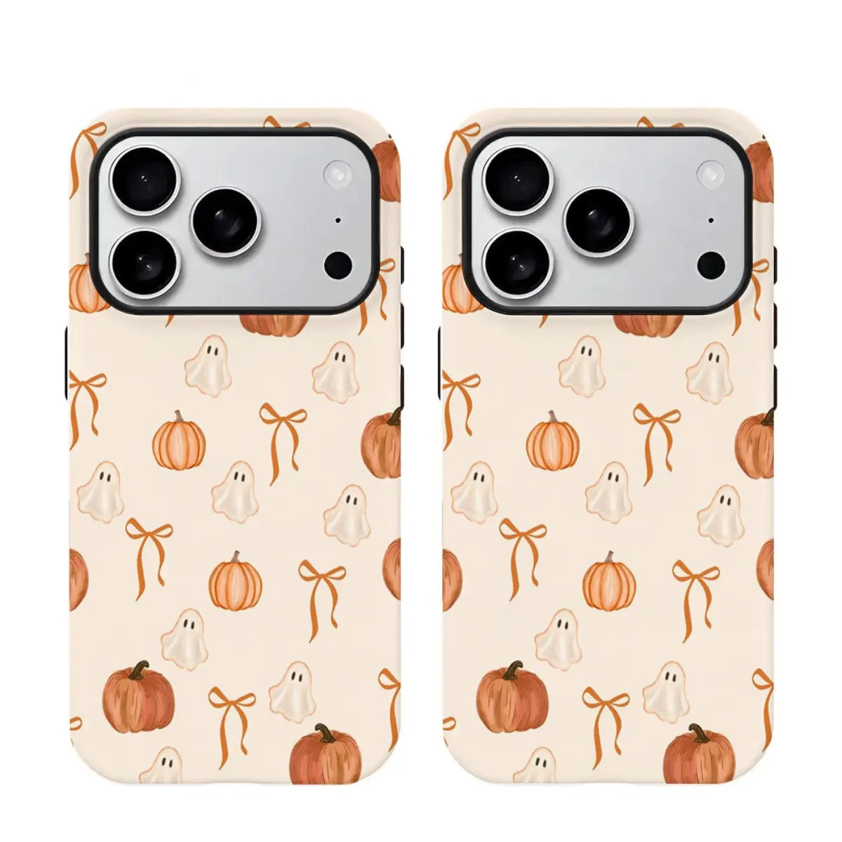 Halloween Ghost And Pumpkin Pattern Phone Case