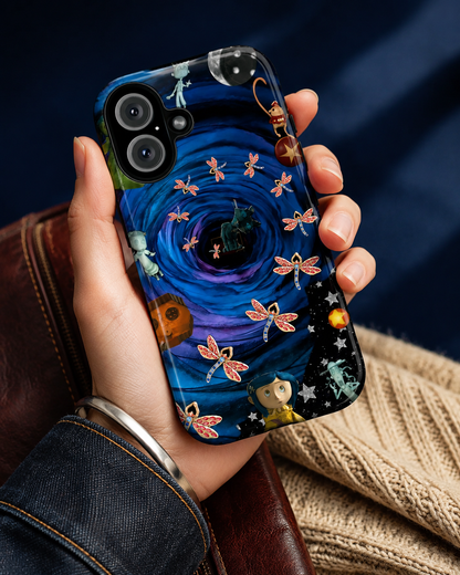 Coraline Dragonfly Portal Phone Case