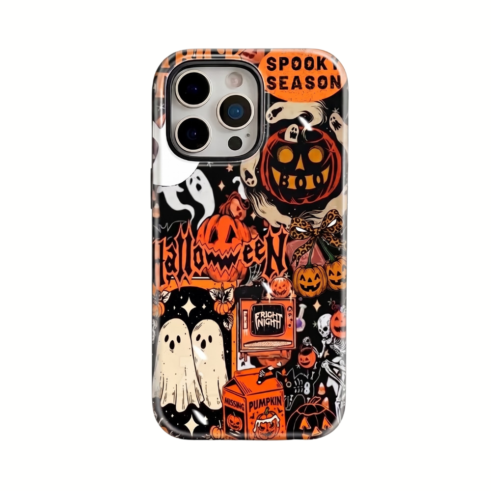 Spooky Halloween Pattern Phone Case