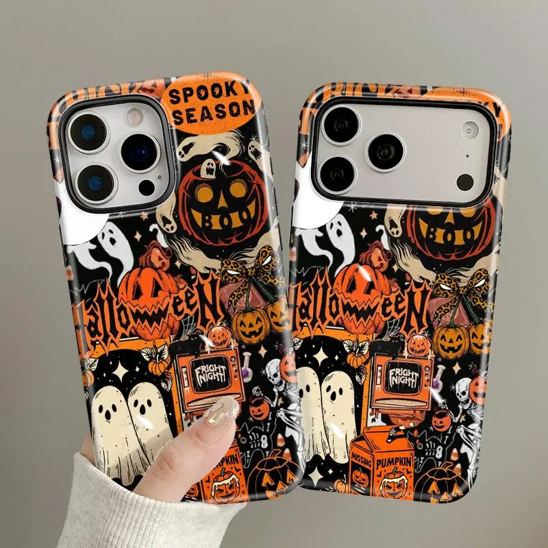Spooky Halloween Pattern Phone Case