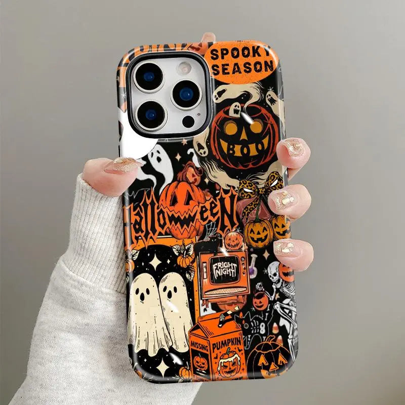 Spooky Halloween Pattern Phone Case