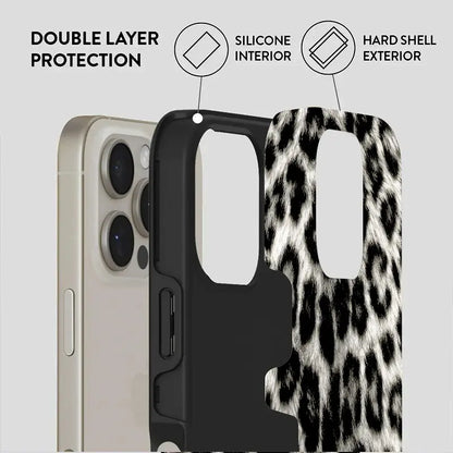 Into The Wild Black Leopard Phone Case