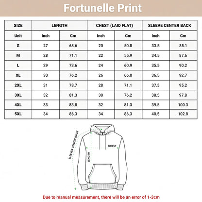Ghost Face Shoulder-to-Shoulder Halloween Hoodie