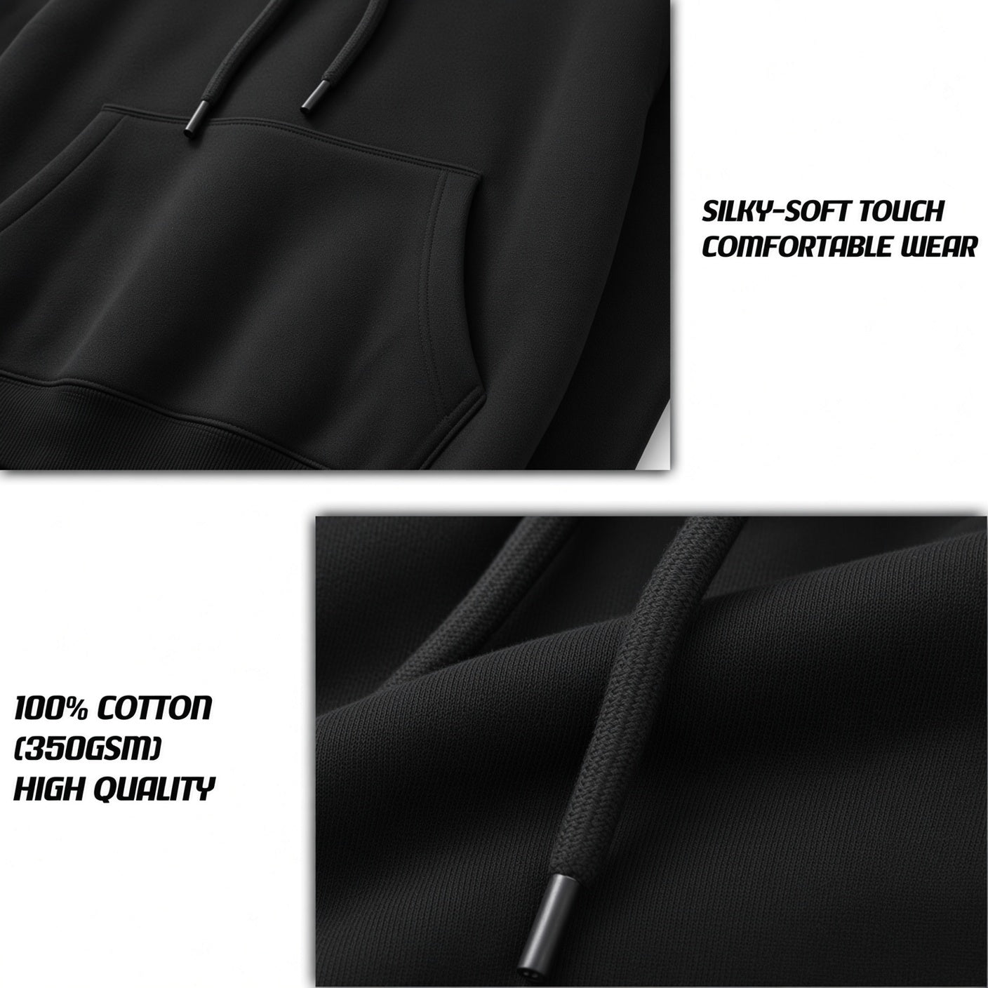 Ghost Face Shoulder-to-Shoulder Halloween Hoodie