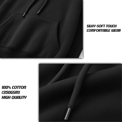 Ghost Face Shoulder-to-Shoulder Halloween Hoodie